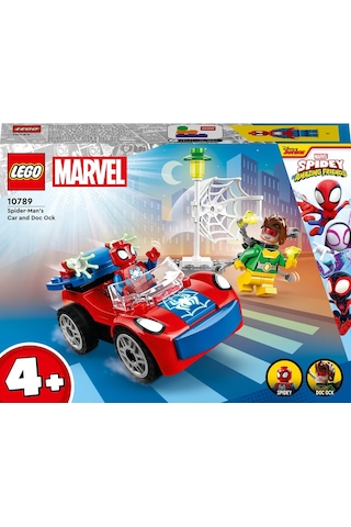 LEGO® Marvel 10789 Örümcek Adam’ın Arabası ve Doktor Oktopus 48 Parça