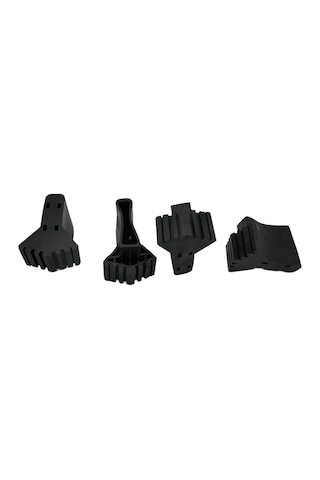 Homyl 4 Parça Merdiven Ayak Kılıfı Aksesuarları Kauçuk