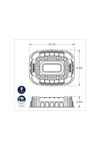 Nordicware Stadyum Kek Kalıbı
