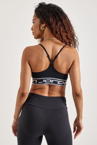 Nike Jordan Support Indy Logo Women's Bra Kadın Siyah