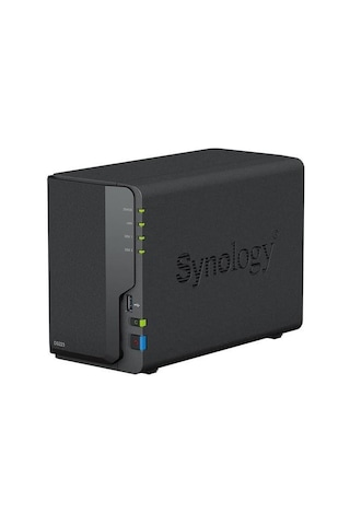 Synology DS223 Realtek QC 2 GB Ram 2 Diskli Nas Server