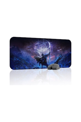Elden Ring Kaymaz Dikişli Kauçuk Oyuncu Mousepad V1 - 70x30 Xl Gaming Mouse Pad Fare Altlığı