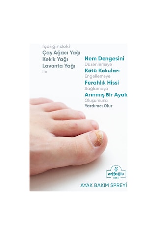 Arifoğlu Ayak Bakım Spreyi 30 ML
