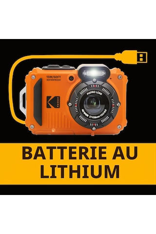 Kodak Pıxpro Wpz2 16 Mp Dijital Fotoğraf Makinesi 15 M Su Geçirmez, 4x Optik Zoom, Wi-fi, 1080p Full Hd Video İthalatçı Garantili
