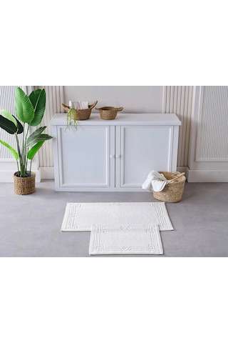 Doqu Banyo Paspası Harmo Krem 60x100 Diğer