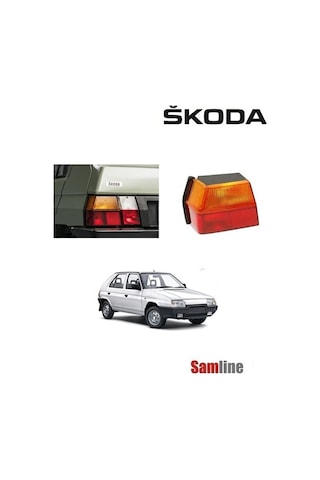 Skoda Forman -favorit Stop Lambası Sol 1989-1994 Arka Sol Stop Lambası