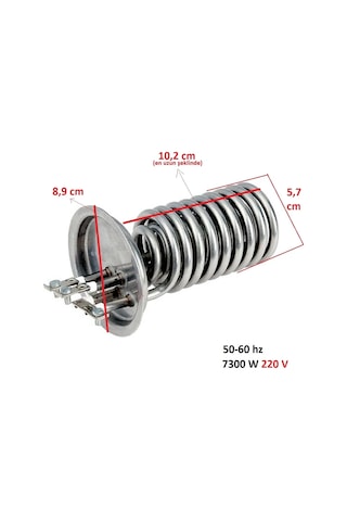 Fakir - İhlas İle Uyumlu Aura Mc 105 - King Elektrikli Şofben Rezistansı 7500w 220v