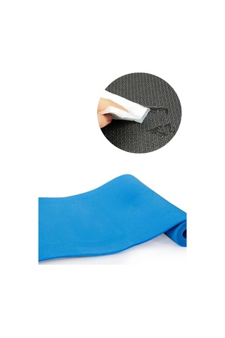 Mobee 6,5mm Taşıma Askılı Kamp Matı Mavi 150x50cm Mavi