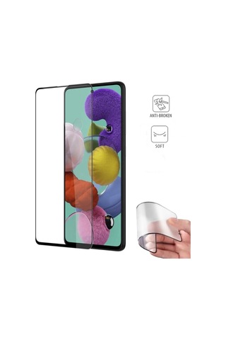 Samsung Galaxy A51 Ekran Koruyucu Tam Ekran Seramik Esnek Davin 3 Adet