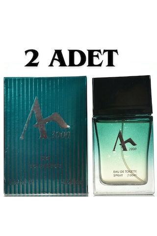 Akat 2000 Yeşil Erkek Parfüm EDT 2 x 100 ML