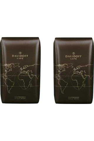Davidoff Cafe Espresso Whole Beans Çekirdek 500 Gr X 2 Adet Çekirdek Kahve