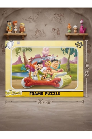 Taş Devri Maceraları 24 Parçalı Eğitici Yapboz Çakmaktaş Ailesi Temalı Eğlenceli Ve Eğitici Puzzle