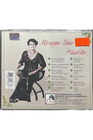 Plak Değildir Cd Dir Cd Müzeyyen Senar Klasikleri Cd