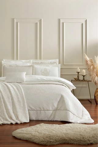 Özdilek Julia 11 Parça Çeyiz Seti - Krem Krem