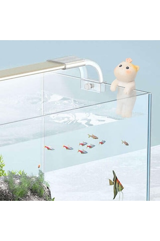 Homyl Bahçe Kedi Heykeli Asılı Vazo Hugger Balık Stil-d