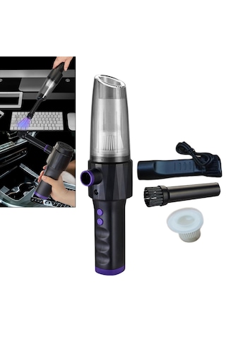 Suntek 2'si 1 Arada 10000MA Kuru Islak Kullanım El Süpürgesi