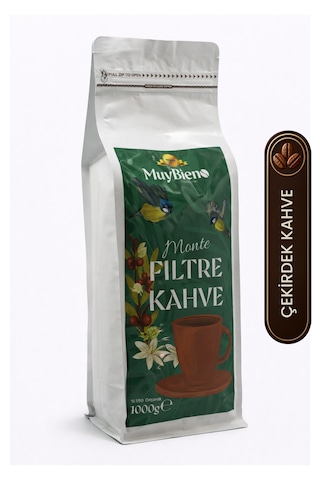 Premium Monte Filtre Çekirdek Kahve Avantaj Paketi 2x1000 Gr
