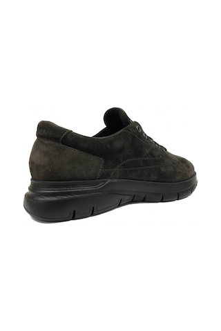 Sneaker Erkek 09a3 Frau Waxy Leather Pepe Kahverengi