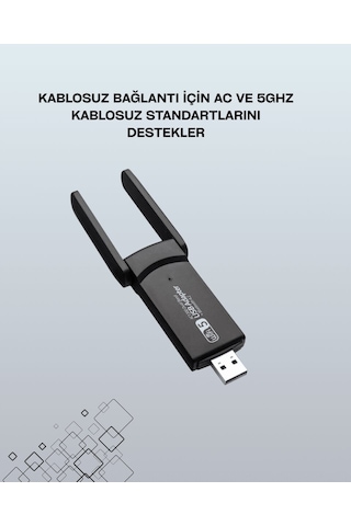 Realtek Chipsetli 5g Destekli Yüksek Hızlı Ağ Adaptörü 04738101