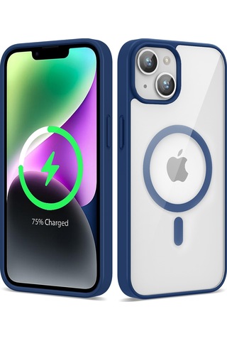 Apple Uyumlu iPhone 14 Kılıf Magsafe Wireless Şarj Özellikli Silikon Zore Ege Kılıf