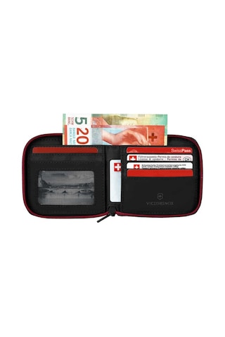 Victorinox 653367 Travel Essential Zip Around Cüzdan Rfıd Korumalı Renkli Çok Renkli