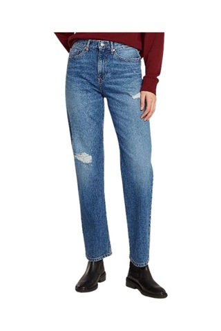 Tommy Jeans Izzıe Hgh Slm Str Dh6135 Kadın Denim Jeans Dw0dw199251a5 Denim