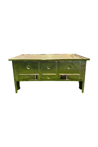 45x29 Krom Mangal Metalik Gri