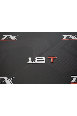 Audi 1.8 T Bagaj Krom Metal 3m 3d Yazı Logo