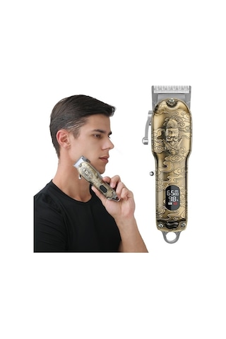 Wear Lcd Dijital Ekran Yüksek Güçlü Tıraş Makinesi