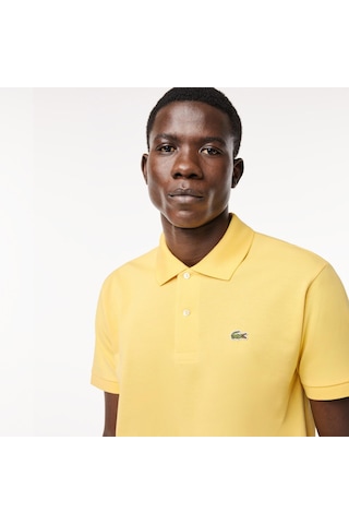 Lacoste Erkek Klasik Pike Kumaş Polo T-shirt Sarı