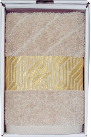 Vos Versa Bursa Varak Serisi 50x90cm %100 Pamuk Yüz Havlusu Vizon Vvhm0015-372 - Vizon