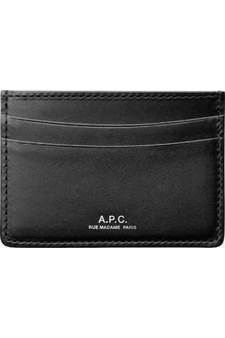 A.p.c André Unisex Deri Kartlık Siyah 4 Ürün Kodu 002718