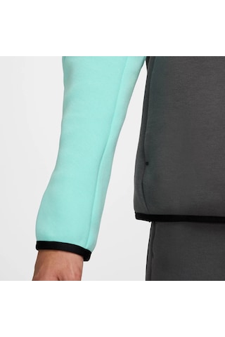 Nike Tech Fleece Fz Windrunner Hoodie Erkek Sweatshirt-sportxoutlet Gri - Beyaz