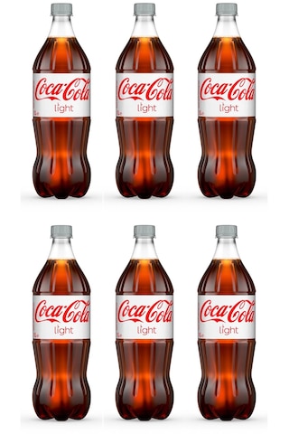 Coca Cola Kola Light 1 Lt X 6 Adet