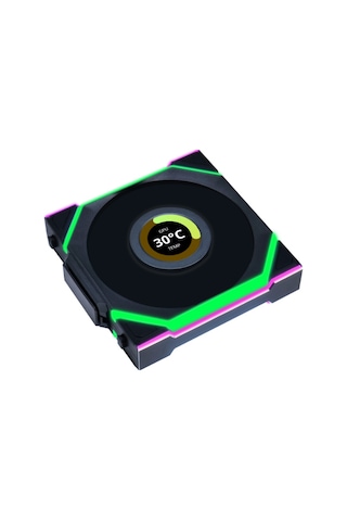 Lian Li Unı Fan Sl Wıreless Lcd 1x120mm Siyah Kasa Fanı Azaz0llı0074