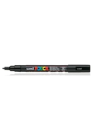 Uni Posca Pc-3m Marker Keçeli Kalem 10'lu Set, Karışık Renkler