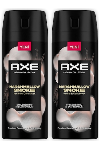 Axe Premium Collection Erkek Deodorant Marshmallow Smoke 150 Ml X2
