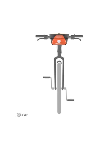 Ortlieb Ultimate Six Free Gidon Çantası 5 L Pas Siyah F3683 Turuncu