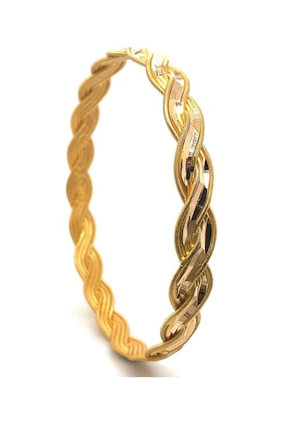 Zümrüt Sarraf 20 Gram 22 Ayar Altın Burma Yatırımlık Kadın Bilezi