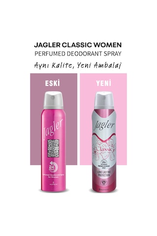 Jagler Kadın Sprey Deodorant 150 ML