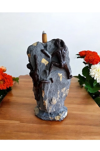 Dağcı Tırmanan Siyah Adamlar Biblosu Geri Akış Tütsülük