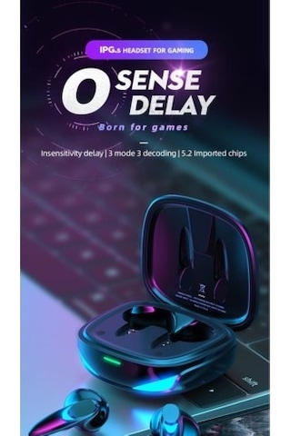 Torima TG-G10 Çift Mikrofonlu 3 Modlu RGB Bluetooth 5.2 Kulak İçi Kulaklık
