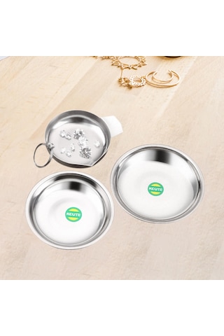 Suntek 3x Mini Ölçekli Tepsi Toz Sıvı Kuyumcu Malzemeleri Gümüş