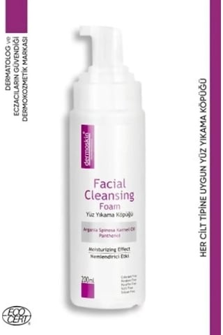 Dermoskin Facial Cleansing Foam Yüz Yıkama Köpüğü 200 ML