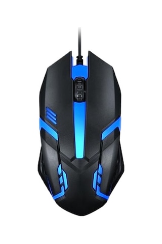 Jms Zuoya C3 Kablolu Ergonomik Renkli Solunum Lambası Oyuncu Mouse