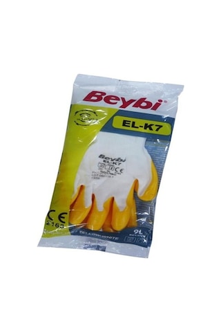 Beybi Pn7 El-k7 Nitril Sarı Iş Eldiveni No: 10 / 5 Adet Sarı