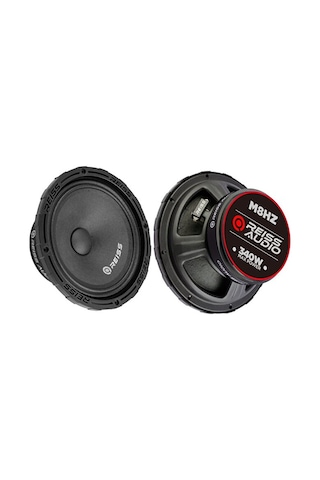 Reiss Audio Rs-m8hz 20cm Midrange 340w Maksimum 120w Rms Kapaklar Dahil