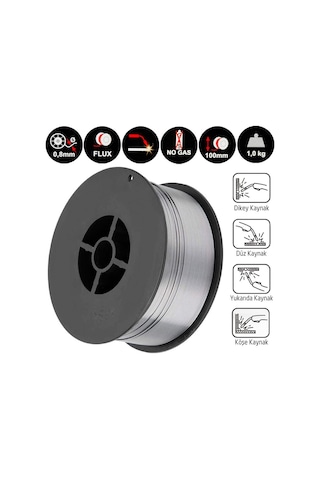 Eps Genera K108 Gazsız Gazaltı Mıg Kaynak Teli 0.8 Mm 1 Kg Makara