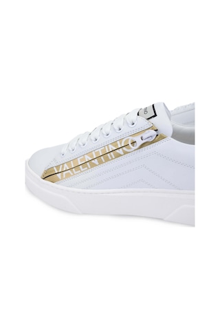 Mario Valentino Kadın Hakiki Deri Beyaz/altın Sneakers & Spor Ayakkabı 1040 91s3902 Bn Ayk Y24 Whıte/gold Altın - Beyaz