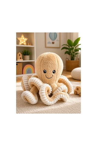 Yumuşak Yastık Peluş Ahtapot Uzun Kollu Deniz Canlısı Peluş Ahtapot Hediyelik